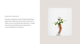 Details For Interior Single Page Template
