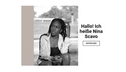 Fotokreative Kunst – Website-Design-Vorlage