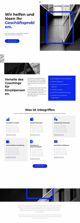 Hilfe Bei Der Organisation - HTML5-Vorlage