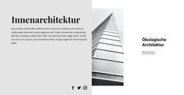 Moderner Architekturstil - Website-Vorlagen