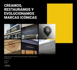 Evolución Del Arte Icónico - HTML Website Builder