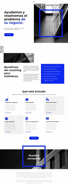 Ayuda En La Organización - Plantilla HTML5