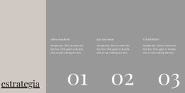 Estrategia De Conducción Empresarial - Plantilla HTML