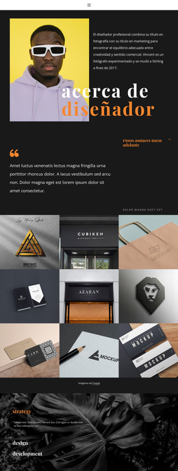 Tema Gratuito De WordPress Para Portafolio De Marketing