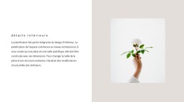 Conception De Sites Web Détails Pour L'Intérieur Pour N'Importe Quel Appareil