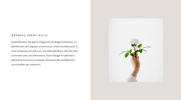Détails Pour L'Intérieur – Téléchargement Du Modèle HTML