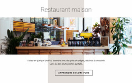 Superbe Modèle Joomla Pour Restaurant À Domicile