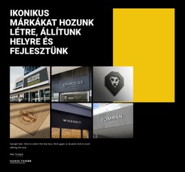 Fejlődő Ikonikus Művészet - HTML Oldalsablon