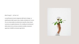 Progettazione Di Siti Web Dettagli Per Interni Per Qualsiasi Dispositivo