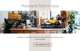 Ristorante Di Cucina Casalinga - Modello Di E-Commerce