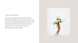 Details Voor Interieur - Premium WordPress-Thema