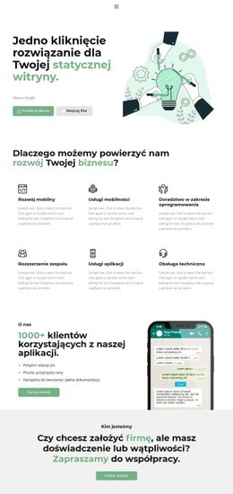 Jedno Kliknięcie, Aby Odnieść Sukces - HTML Page Creator