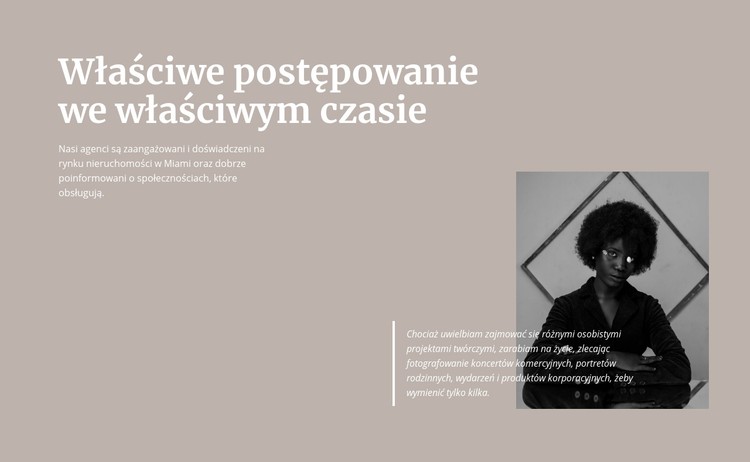 Studio artystyczne Szablon CSS