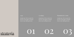 Strategia Prowadzenia Biznesu – Strona Docelowa HTML