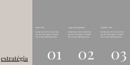 Estratégia De Condução De Negócios - Modelos De Sites