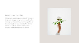 Detalhes Para Interior - Download De Modelo HTML