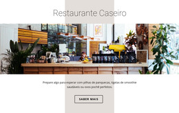 Restaurante De Comida Caseira - Download De Modelo HTML