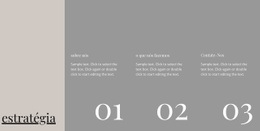 Estratégia De Condução De Negócios - Modelo HTML