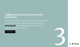 Arka Planda Metin Için Kullanıma Hazır Site Tasarımı