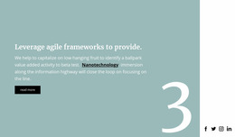 Text On Background Web Page Design