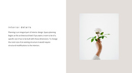 Details For Interior - Premium WordPress Theme