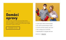 Domácí Opravy – Šablona Webu