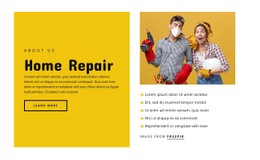 HTML5 Responsive For Home Repair Services