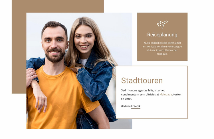 Stadtrundfahrten reisen Joomla Vorlage