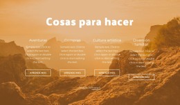 Aventuras Sin Limites Plantilla CSS