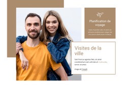 Visites De La Ville - HTML Web Page Builder