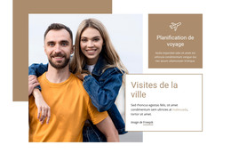 Visites De La Ville - Modèle De Site Web Gratuit