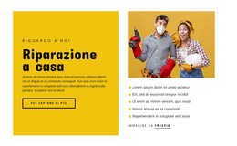 Servizi Di Riparazione Domestica - Tema WordPress Scaricabile Gratuitamente