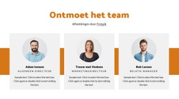 Teamontwerp - Eenvoudige Websitebouwer