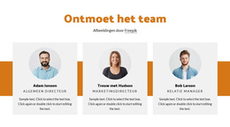 Website-Inspiratie Voor Teamontwerp