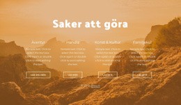 Äventyr Utan Gränser Webbdesign