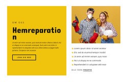 Hemreparationstjänster - Gratis Nedladdning WordPress-Tema