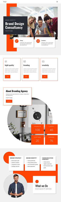 Awesome HTML5 Template For Growth Design Agency