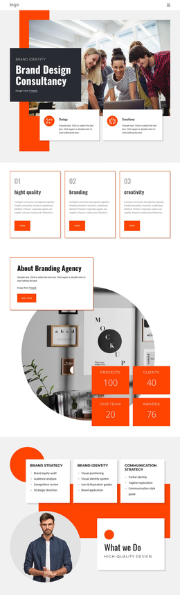 Growth Design Agency - Page Theme