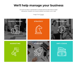 Responsive solutions - HTML Template by Nicepage