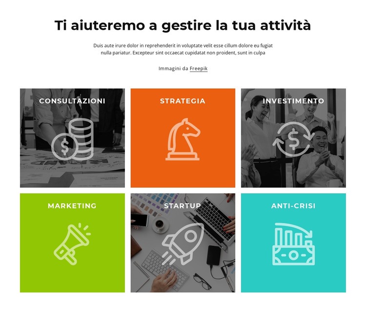 Soluzioni reattive Progettazione di siti web