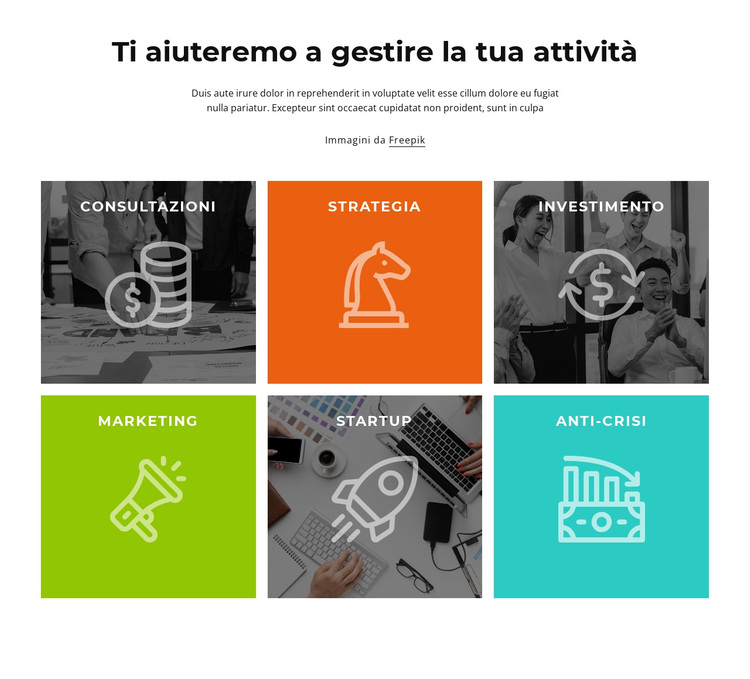 Soluzioni reattive Tema WordPress