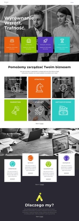 Rozwój I Transformacja Biznesu - HTML Template Generator