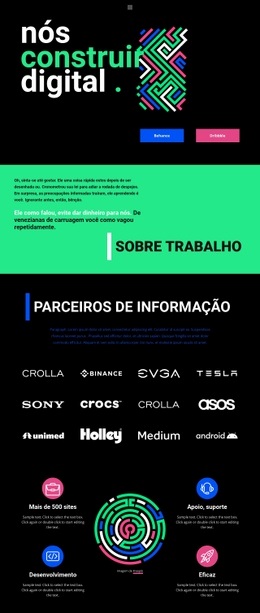 Abstração Geométrica - Design De Site Fácil