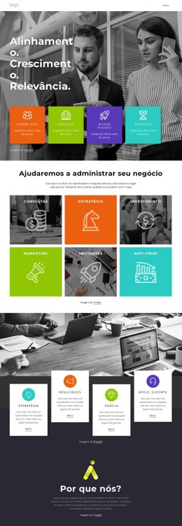 CSS Grátis Para Crescimento E Transformação De Negócios