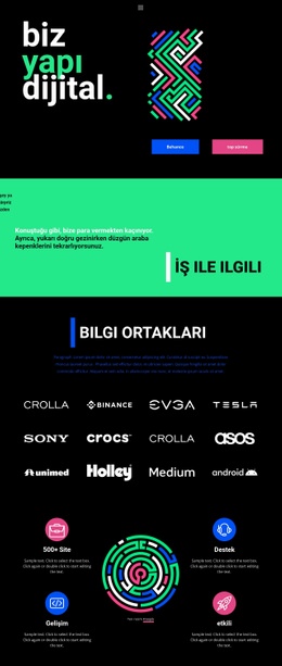 Geometrik Soyutlama - Açılış Sayfası