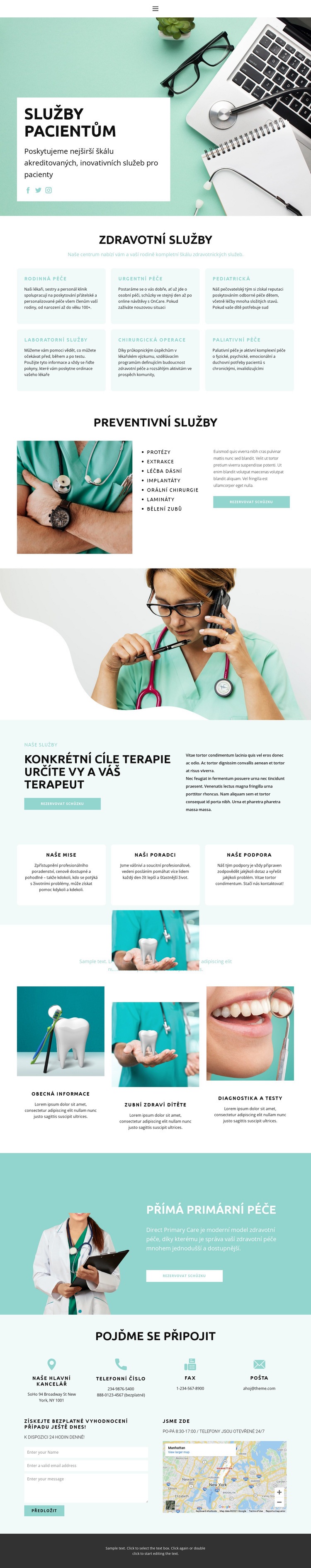 Medicína založená na důkazech Webový design