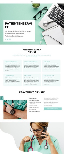 Auf Fakten Basierende Medizin – Anpassbare Professionelle HTML5-Vorlage