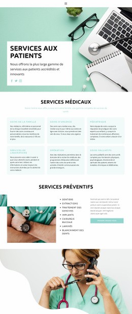 Maquette De Site Web La Plus Créative Pour Médecine Factuelle