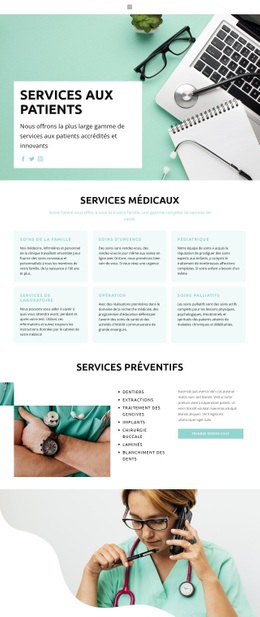 Médecine Factuelle - Modèle HTML5 Réactif
