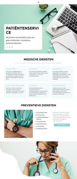 Evidence-Based Geneeskunde - Creatief, Multifunctioneel WordPress-Thema